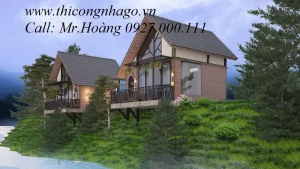 MocTranGiaDecor | Thi công nhà gỗ