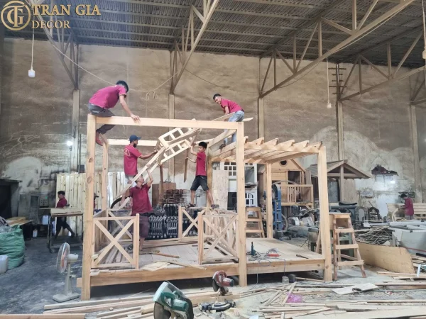 Chuẩn bị module tại xưởng