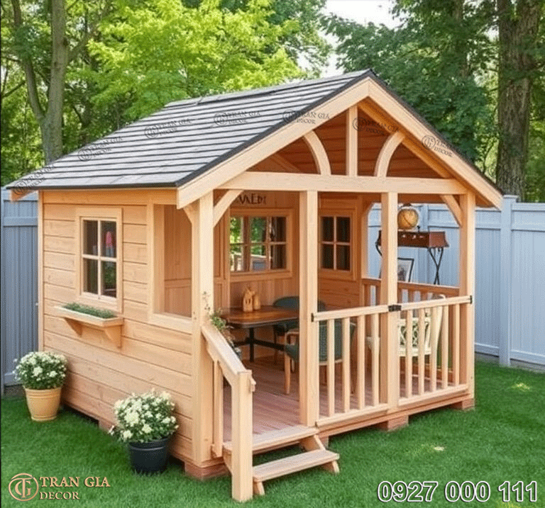 Nhà gỗ đẹp 01