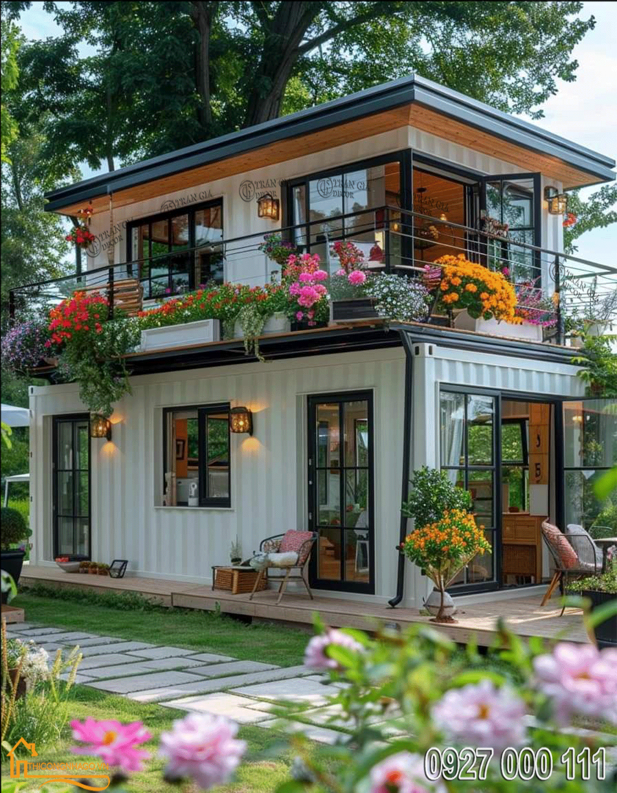 Nhà gỗ đẹp giá rẻ 4 Nhà gỗ đẹp giá rẻ 03