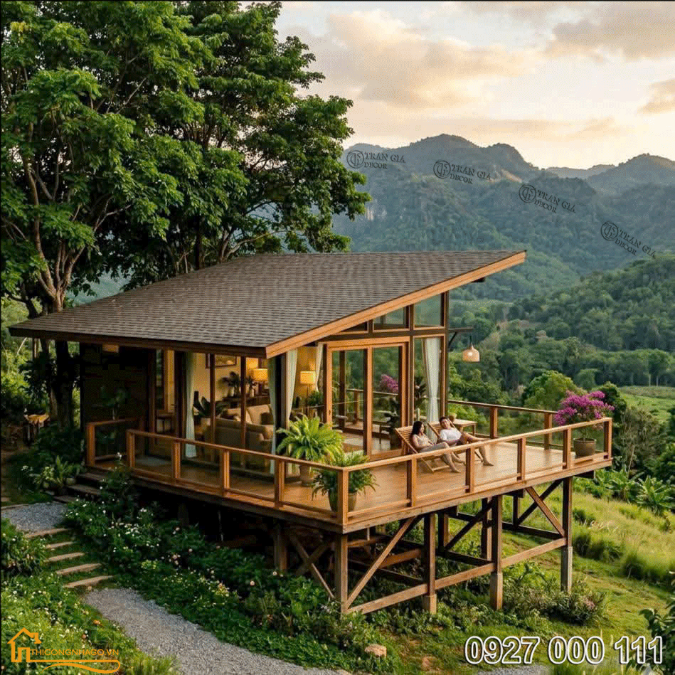 Nhà gỗ kiểu Nhật 02