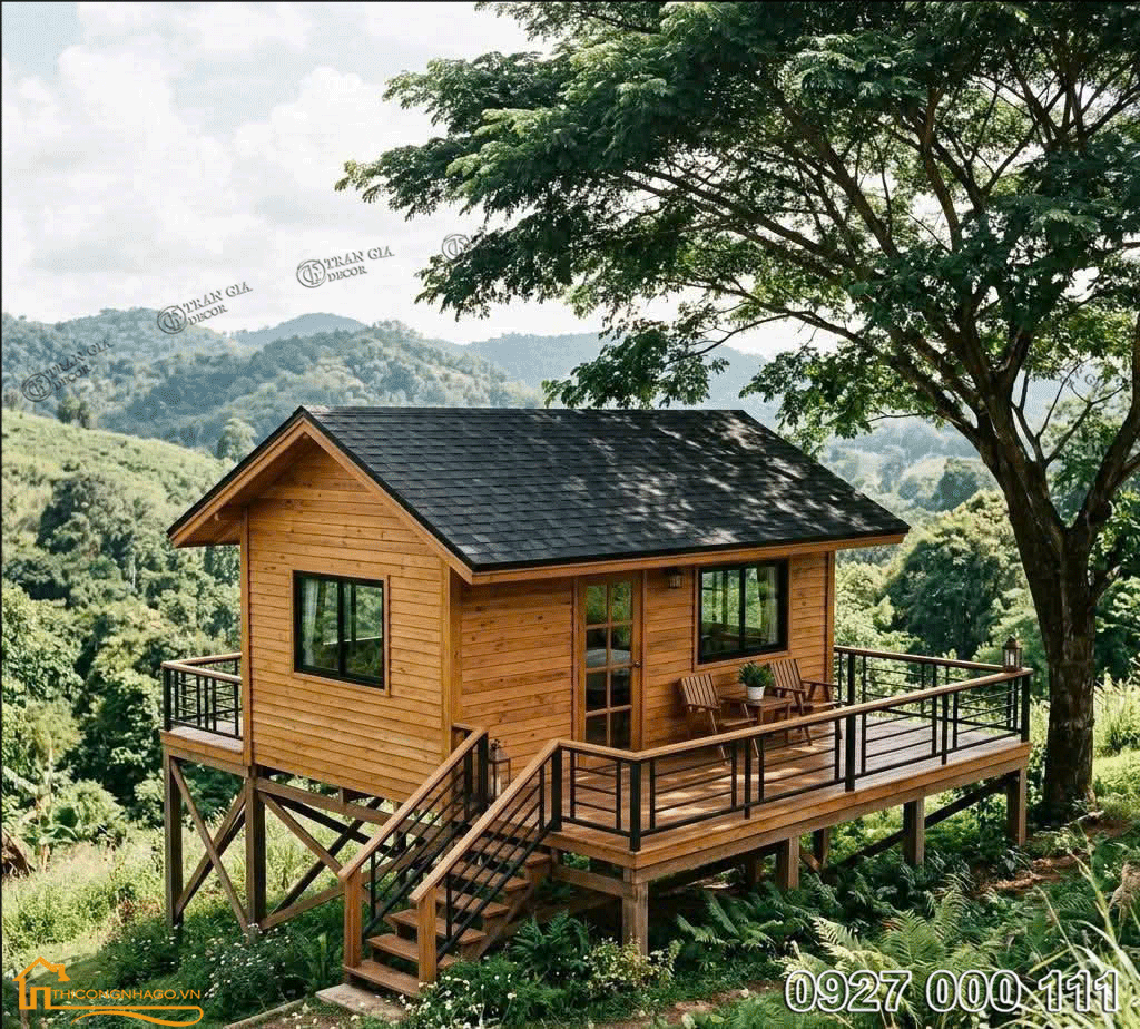 Nhà gỗ kiểu Nhật 03