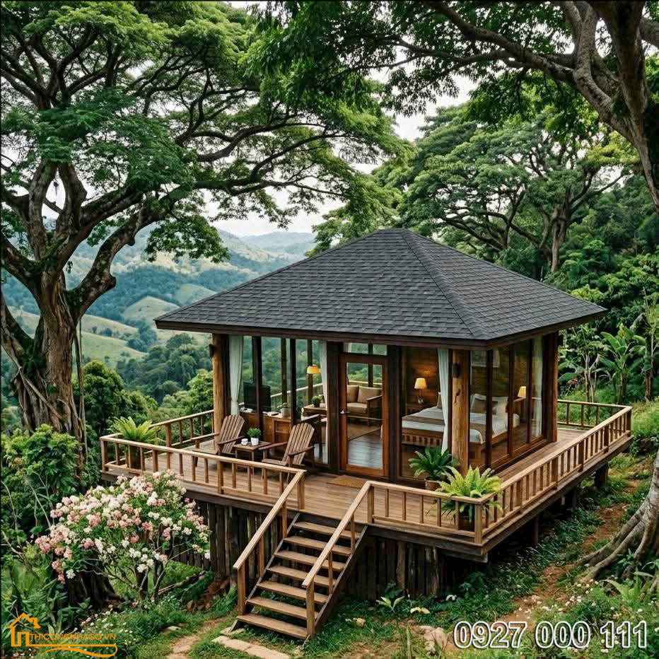 Nhà gỗ kiểu Nhật 07