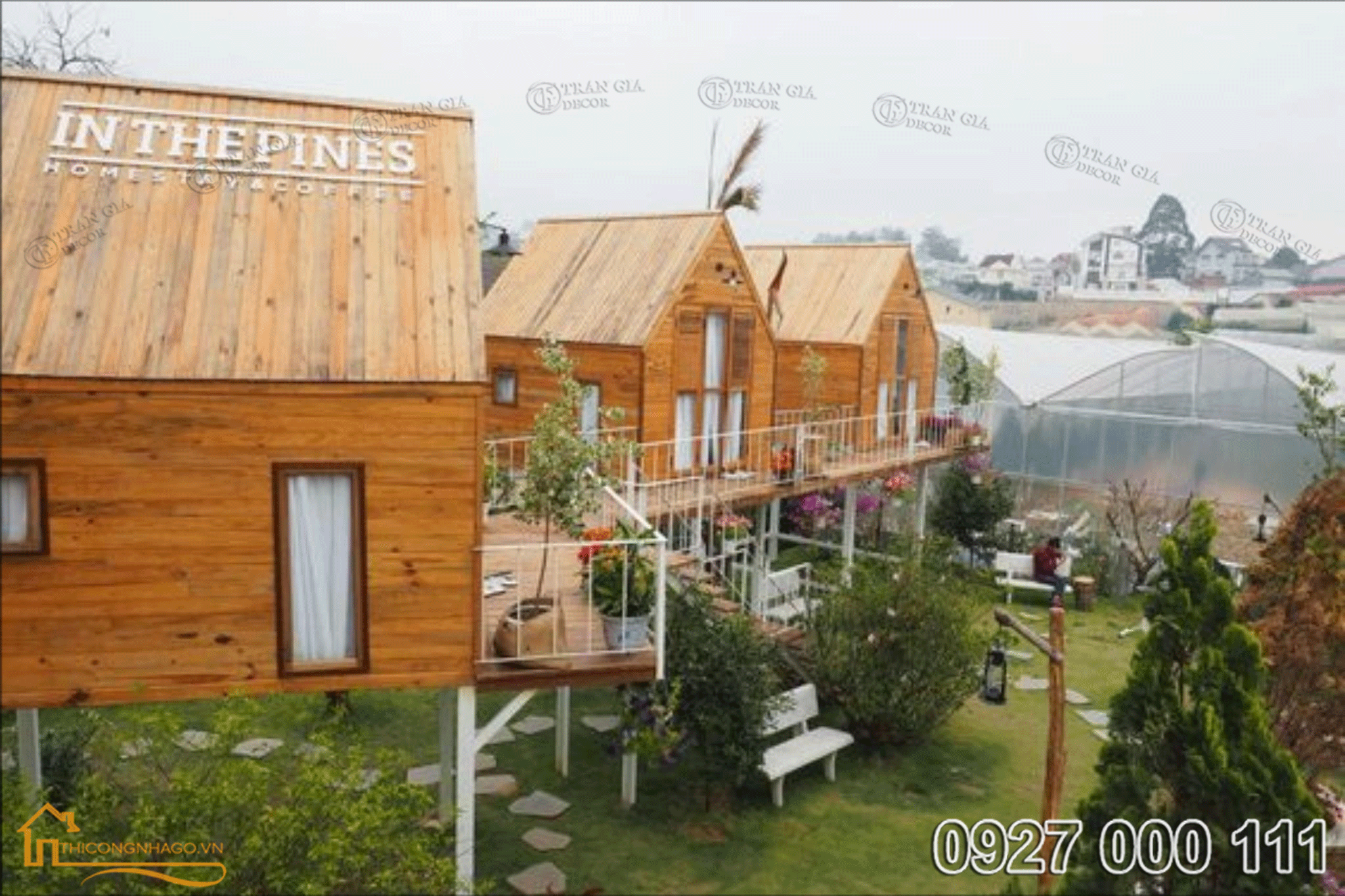 Nhà gỗ lắp ghép đẹp hiện đại 03