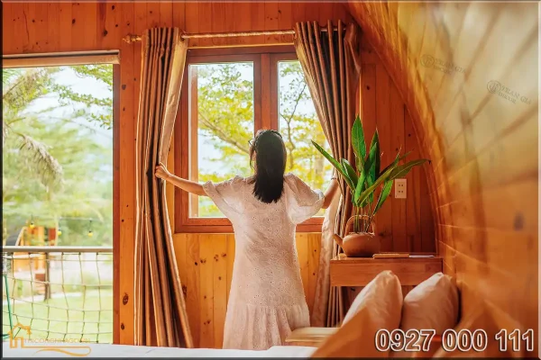 Nội thất nhà mái vòm lắp ghép view 7