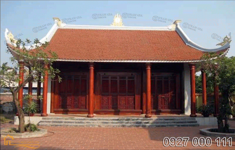 Thi công nhà gỗ cổ truyền 01