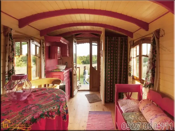 Khám phá mẫu thiết kế homestay mang lại trải nghiệm tuyệt vời cho du khách 23 Thiết kế và thi công nhà gỗ homestay di động view 14