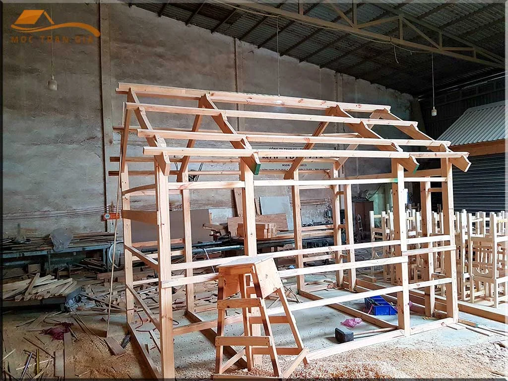 Xu hướng thiết kế thi công nhà gỗ tự nhiên tại Việt Nam 22 Thiết kế thi công nhà gỗ tự nhiên