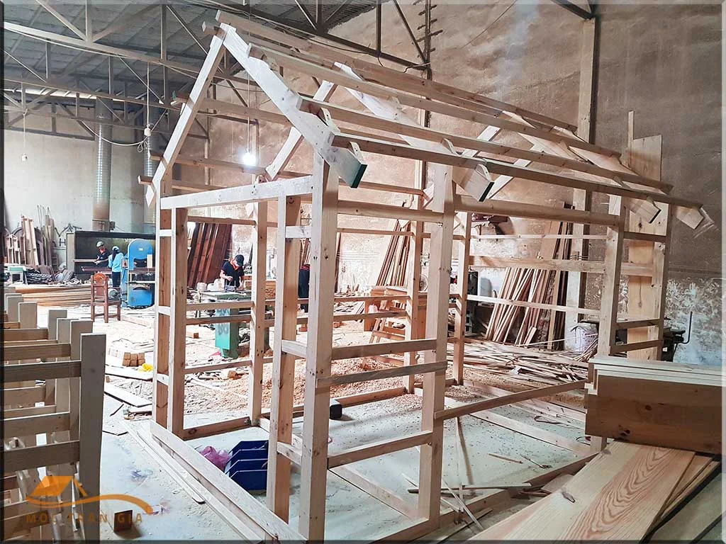 Xu hướng thiết kế thi công nhà gỗ tự nhiên tại Việt Nam 23 Thiết kế thi công nhà gỗ tự nhiên
