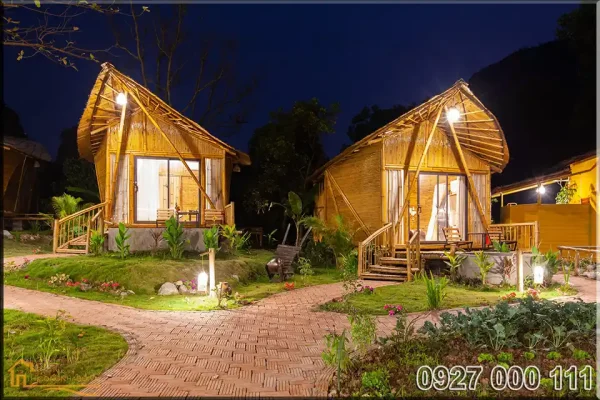 Khám phá mẫu thiết kế homestay mang lại trải nghiệm tuyệt vời cho du khách 44 Thiết kế homestay phong cách tre, nứa