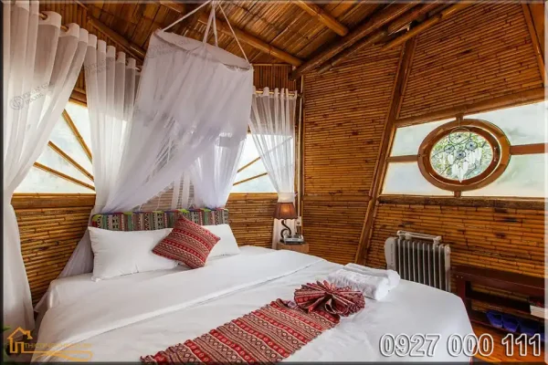 Khám phá mẫu thiết kế homestay mang lại trải nghiệm tuyệt vời cho du khách 48 Thiết kế homestay phong cách tre, nứa