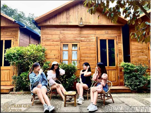 Nhà gỗ homestay