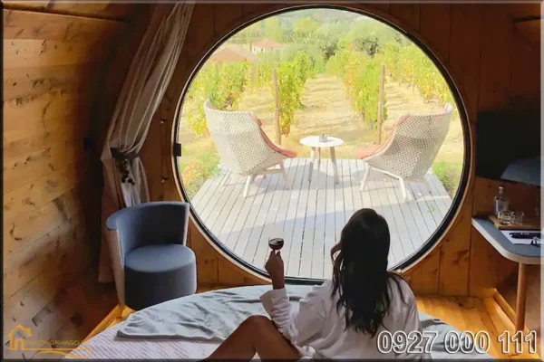 Khám phá mẫu thiết kế homestay mang lại trải nghiệm tuyệt vời cho du khách 41 Nội thất nhà thùng rượu