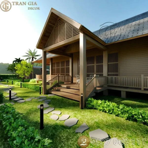 Nhà gỗ nghĩ dưỡng 02