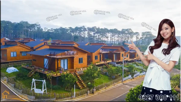 The Eco Tropicana Garden khu nghỉ dưỡng ở Bảo Lâm