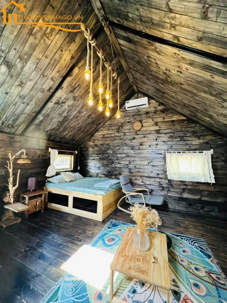 thi công nhà gỗ homestay cần giờ 6