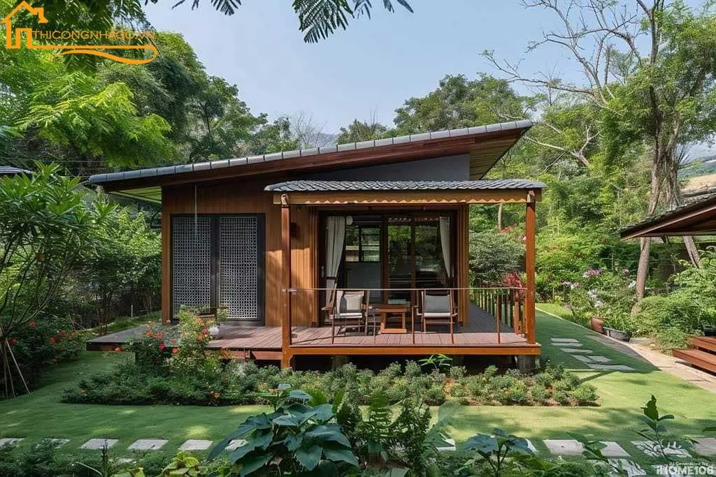 Thi công xây dựng nhà gỗ 3 Thi công xây dựng nhà gỗ Trần Gia Decor 01