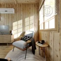 thiết kế nội thất nhà gỗ 18m2