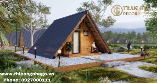 MocTranGiaDecor | Thi công nhà gỗ