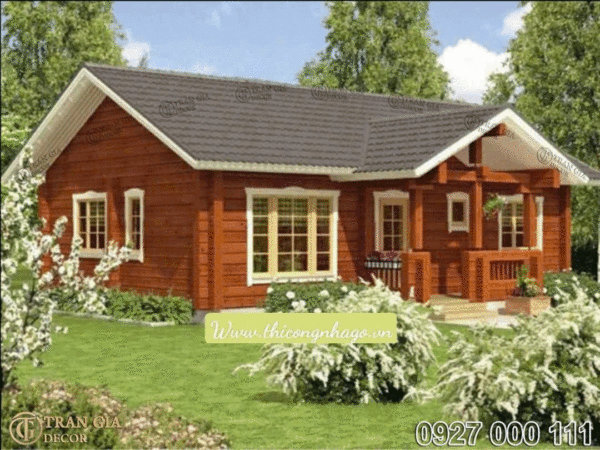 Nhà gỗ đẹp miền Bắc