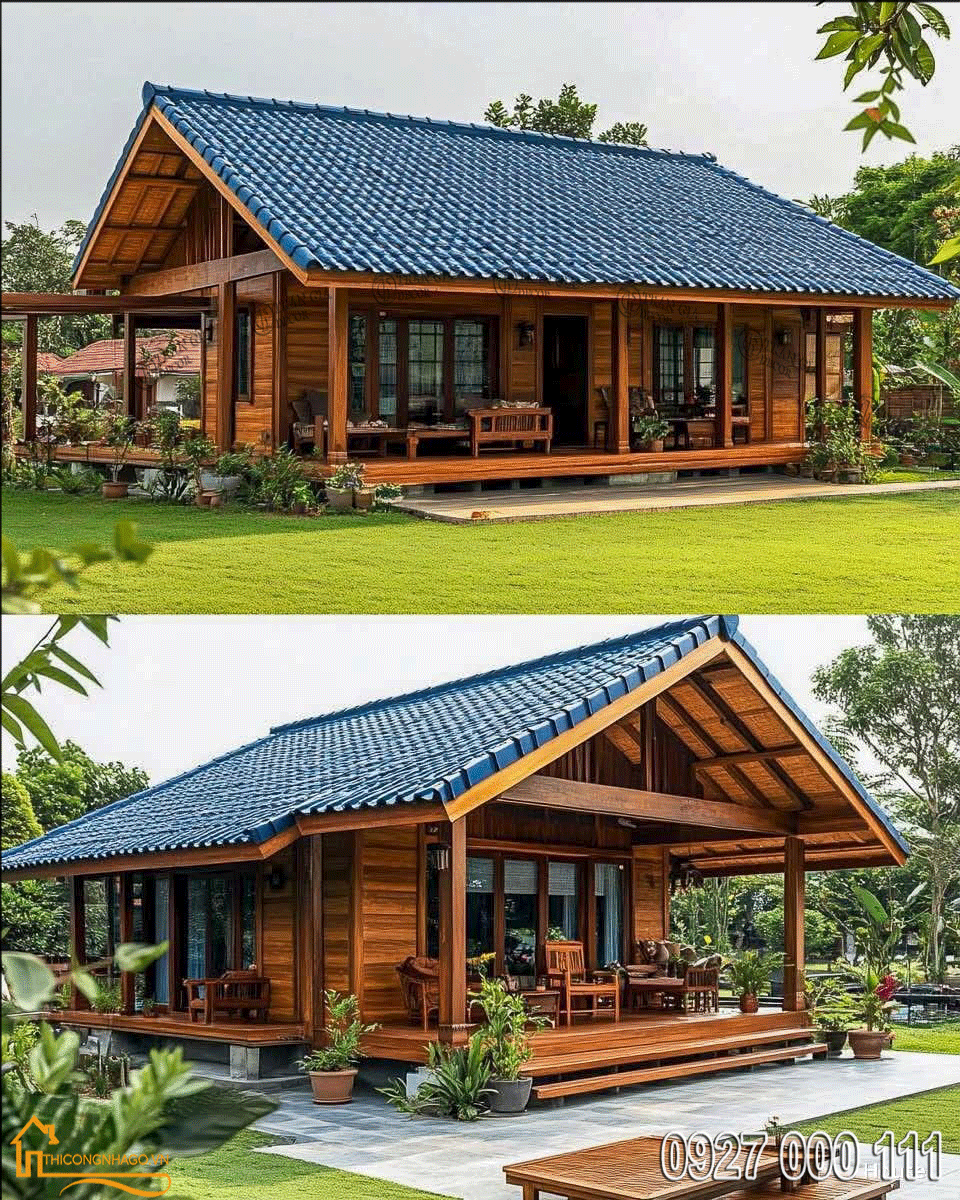 Nhà gỗ lắp ghép thông minh hiện đại 06