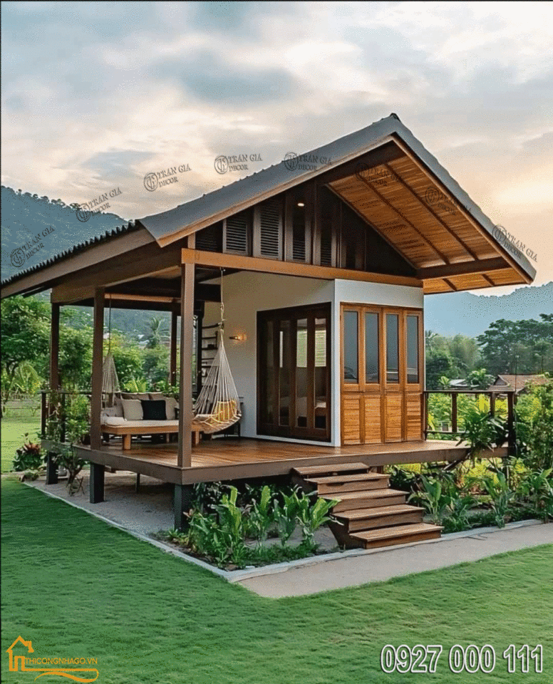 MocTranGiaDecor | Thi công nhà gỗ