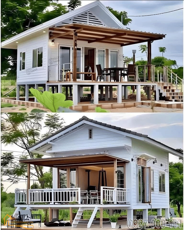 Thi công nhà gỗ mất bao lâu 4 Thi công nhà gỗ 03