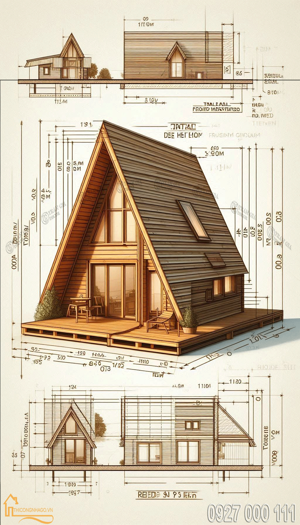 Mẫu nhà gỗ đẹp tiny house