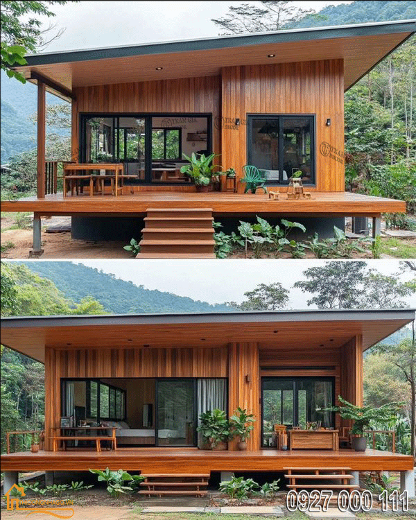 Quy trình thi công nhà gỗ 04