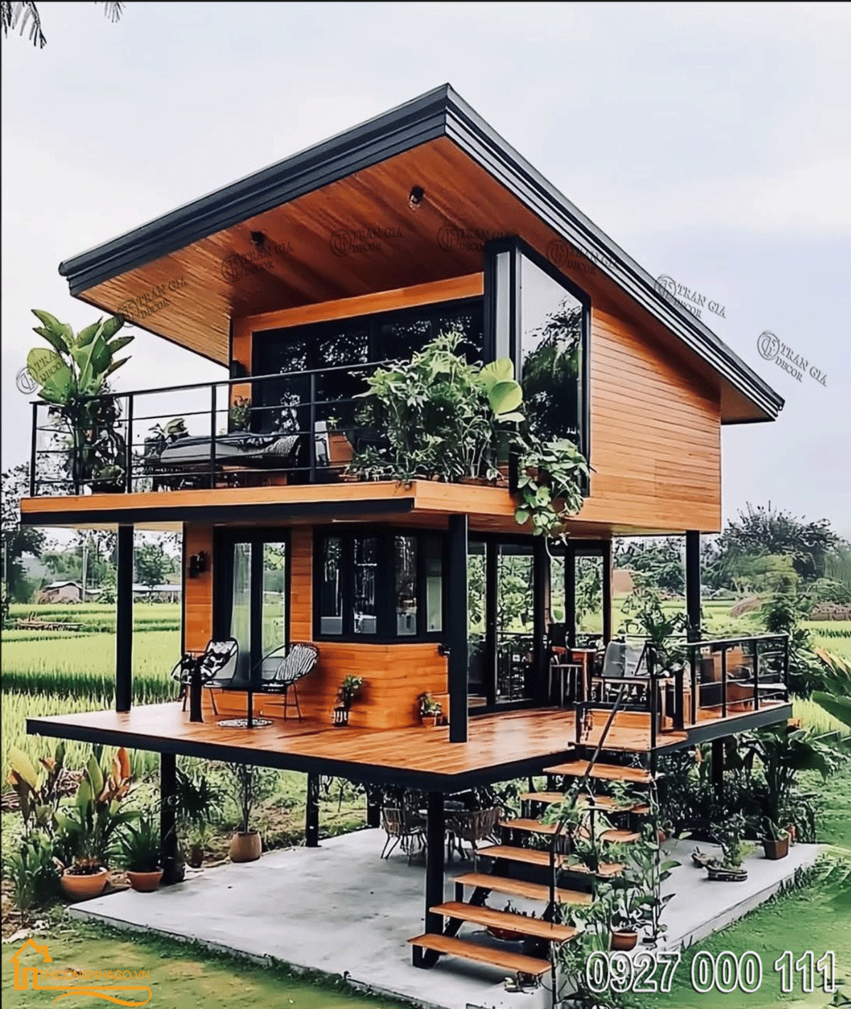 Quy trình thi công nhà gỗ 03