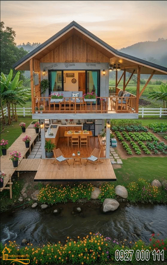 Quy trình thi công nhà gỗ 02