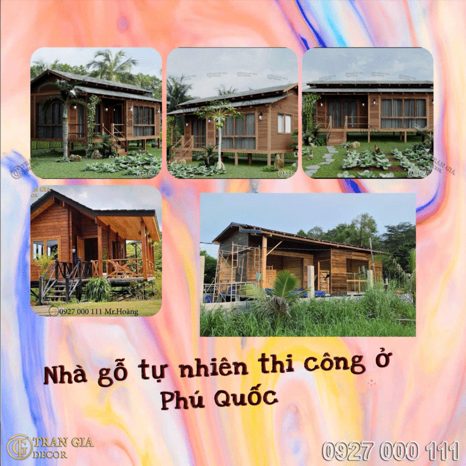 MocTranGiaDecor | Thi công nhà gỗ