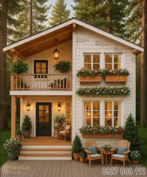 MocTranGiaDecor | Thi công nhà gỗ