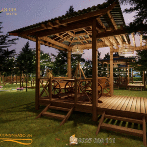 MocTranGiaDecor | Thi công nhà gỗ