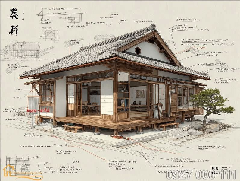MocTranGiaDecor | Thi công nhà gỗ