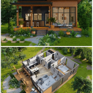 MocTranGiaDecor | Thi công nhà gỗ