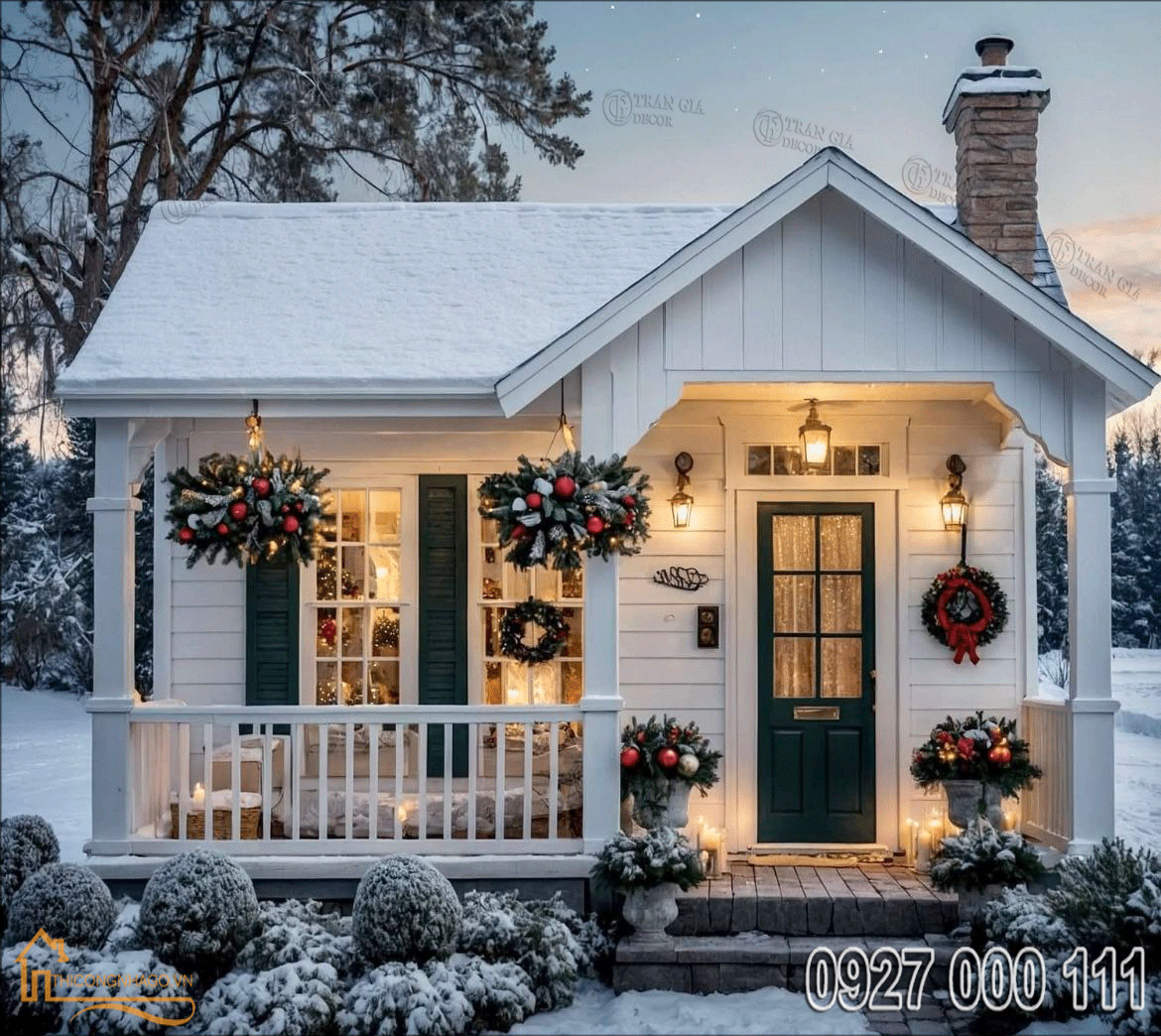 Mẫu nhà gỗ nhỏ xinh 08