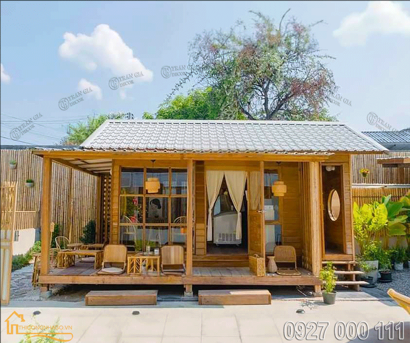 Thi công nhà gỗ Vũng Tàu 04