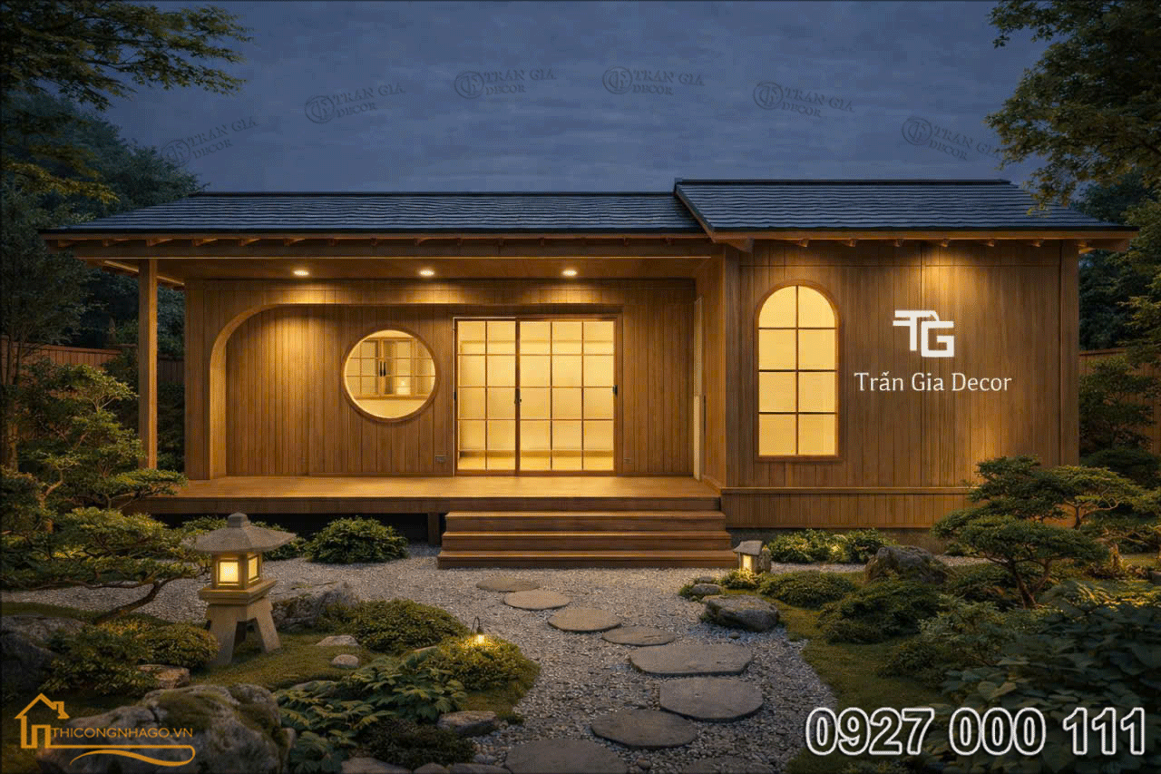 Nhà gỗ truyền thống 02