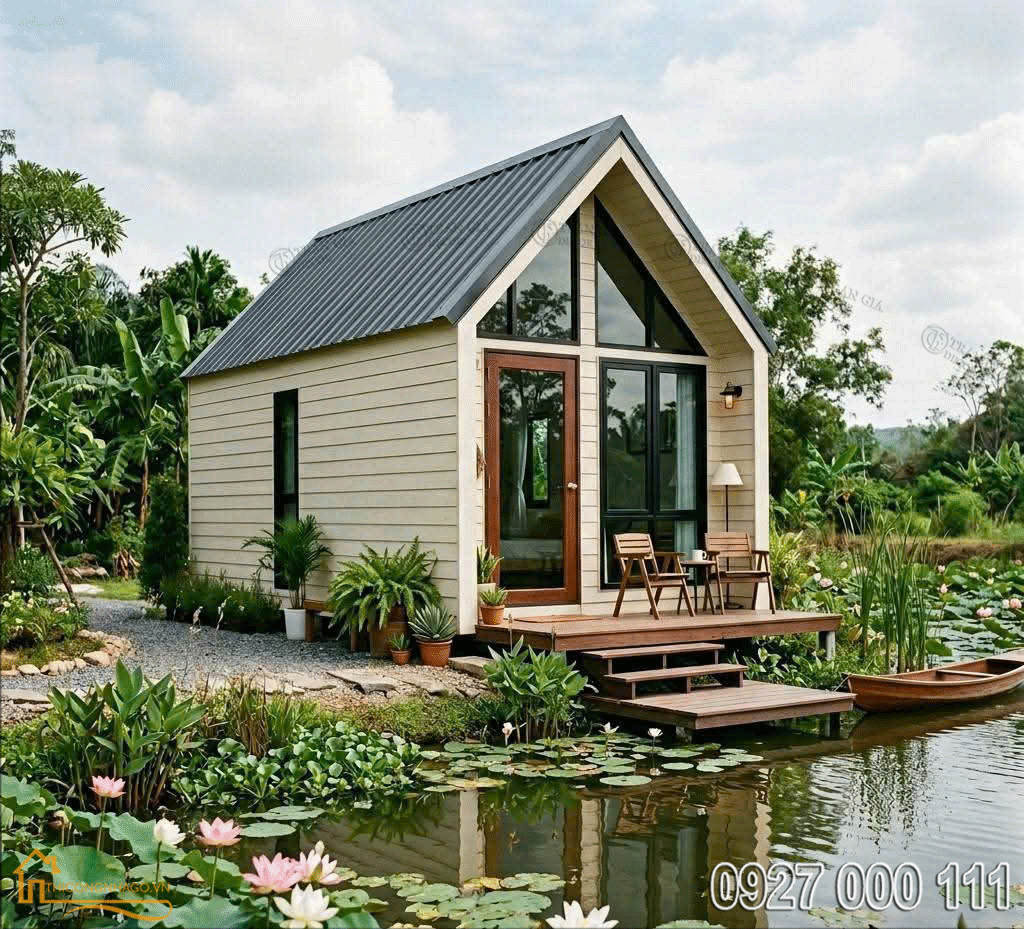 Thi công nhà gỗ trọn gói bao nhiêu tiền? 2 Nhà gỗ trọn gói bao nhiêu tiền 01