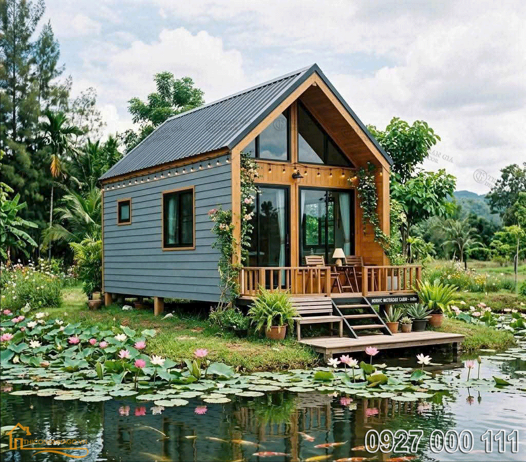 Thi công nhà gỗ trọn gói bao nhiêu tiền? 4 Nhà gỗ trọn gói bao nhiêu tiền 03