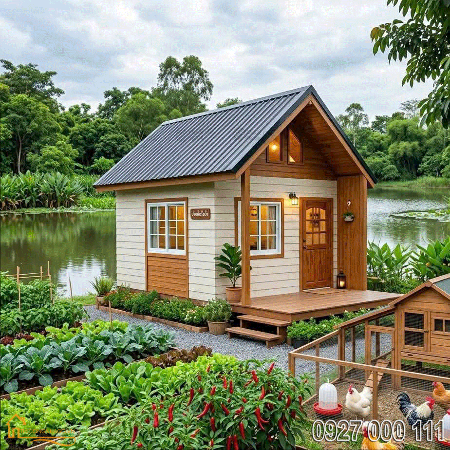 Thi công nhà gỗ trọn gói bao nhiêu tiền? 7 Nhà gỗ trọn gói bao nhiêu tiền 06