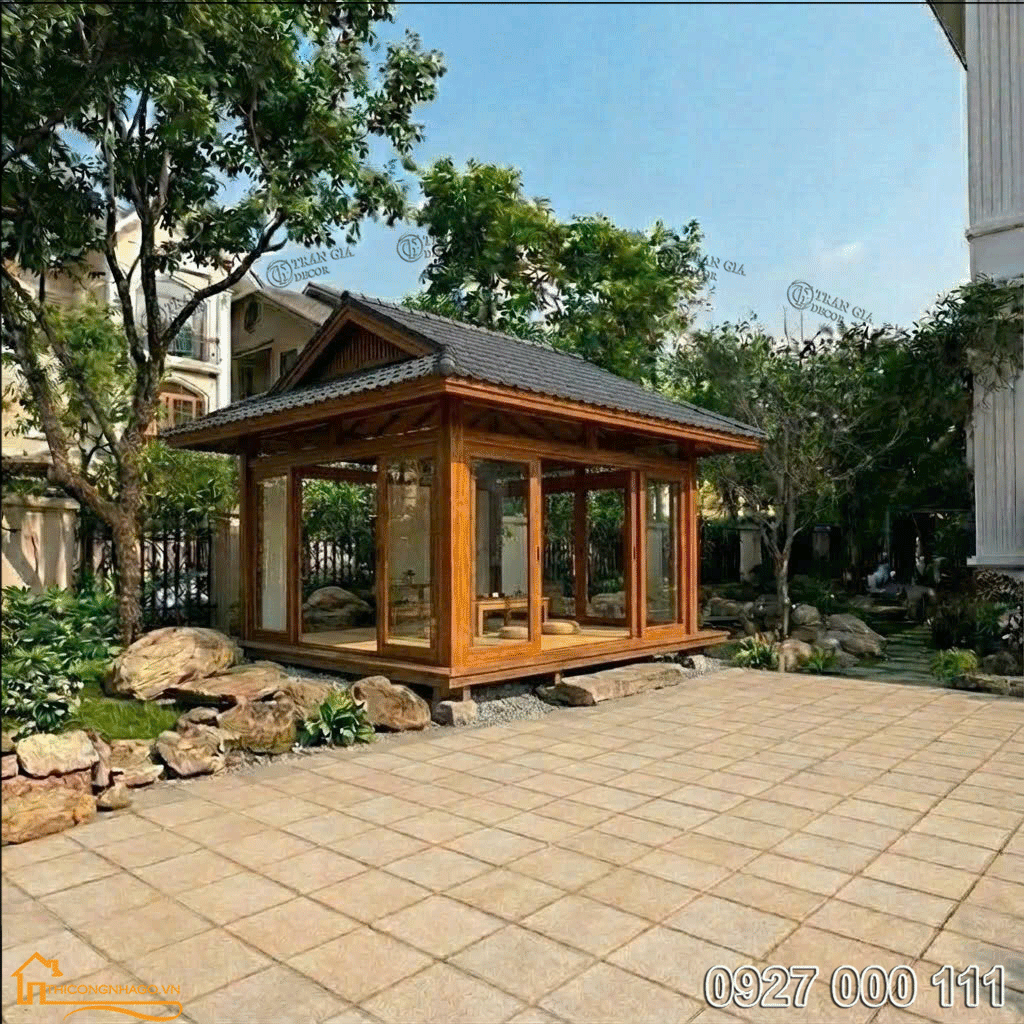 Mẫu nhà gỗ truyền thống Việt Nam đẹp nhất 8 Nhà gỗ truyền thống Việt Nam đẹp nhất 07