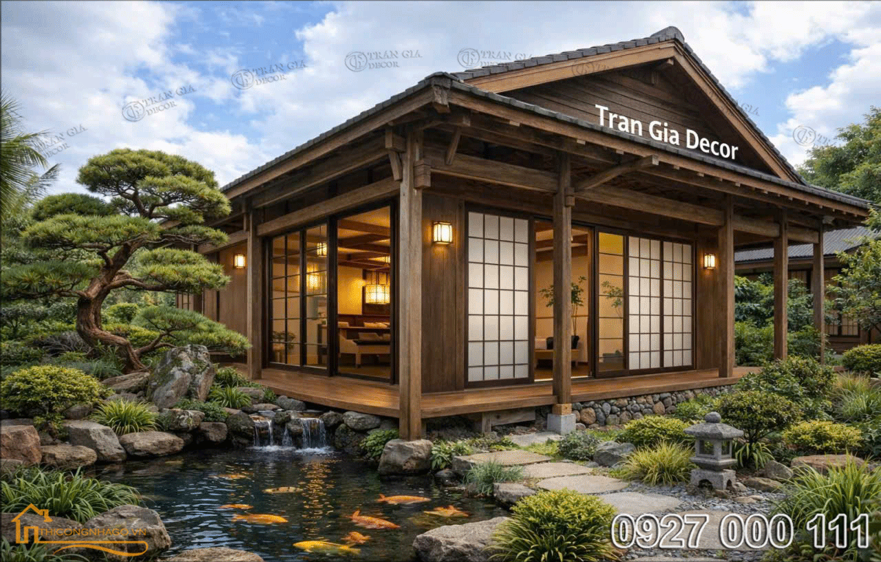 Mẫu nhà gỗ truyền thống Việt Nam đẹp nhất 3 Nhà gỗ truyền thống Việt Nam đẹp nhất 02