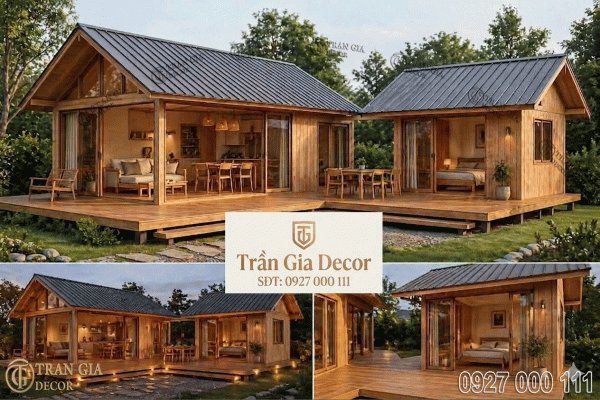 MocTranGiaDecor | Thi công nhà gỗ