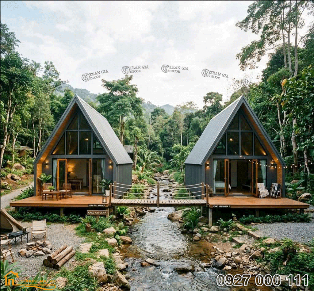 Xưởng sản xuất nhà gỗ 011