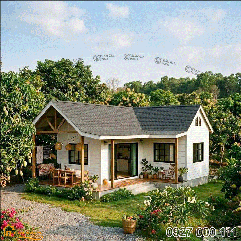 Xưởng sản xuất nhà gỗ gia đình 02