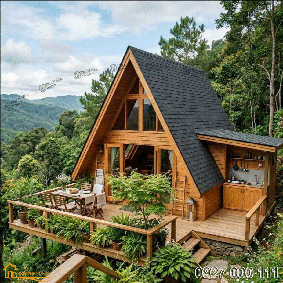 Xưởng sản xuất nhà gỗ homestay 03