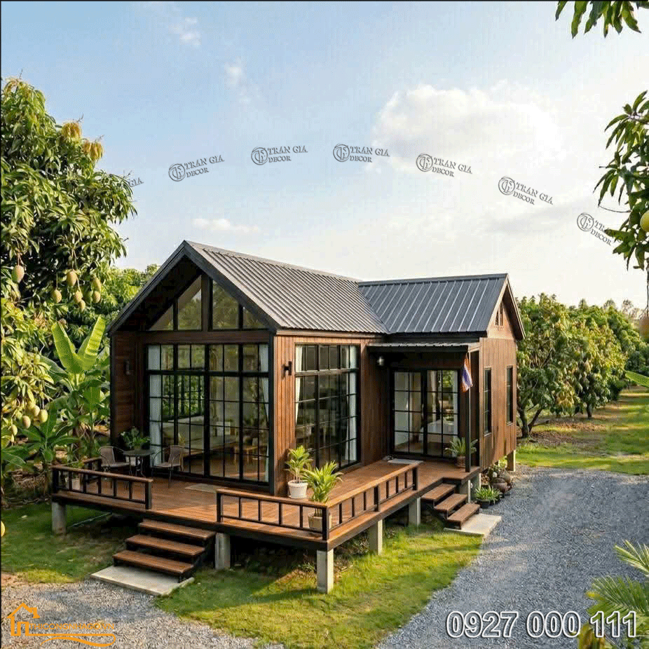 Xưởng sản xuất nhà gỗ 08